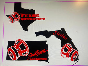 State Basshead Window States A-C - IJWBShop