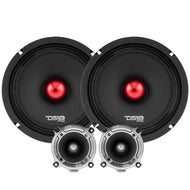 DS18-HIGH WATTAGE MID AND HIGH RANGE PACKAGE EXTREMELY LOUD PRO AUDIO 8