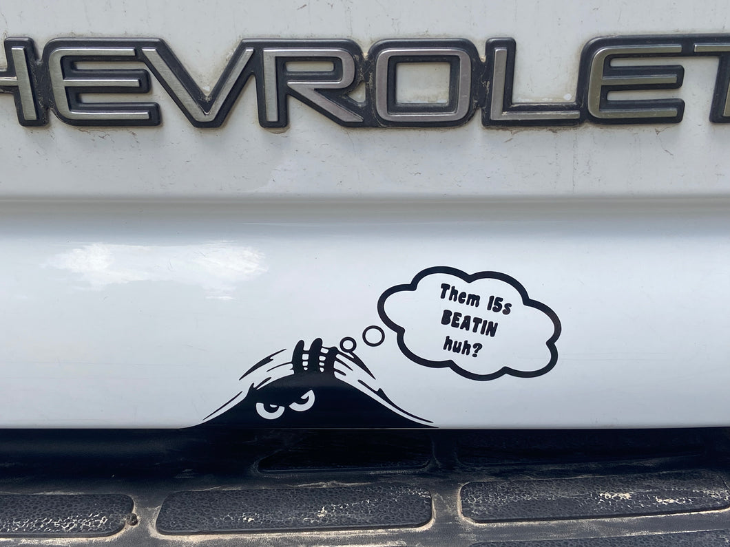 Peeking monster