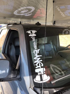 The OFFICIAL "I Just Wanna BANG!" 24" x 5" BANNER - IJWBShop